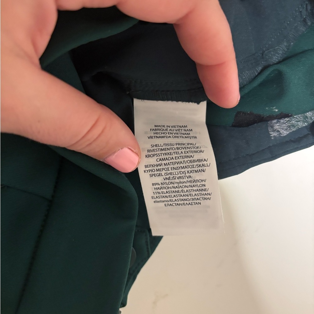 RLX RALPH LAUREN Eagle Nylon Stretch Pants Green Size 2 - Picture 12 of 13